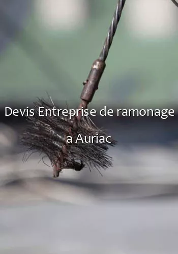 Devis Entreprise de ramonage a Auriac