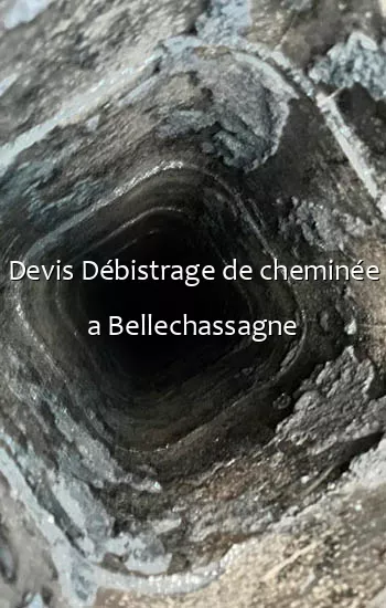 Devis Débistrage de cheminée a Bellechassagne