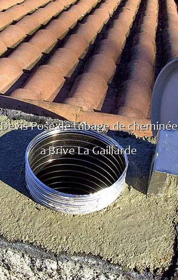 Devis Pose de tubage de cheminée a Brive La Gaillarde