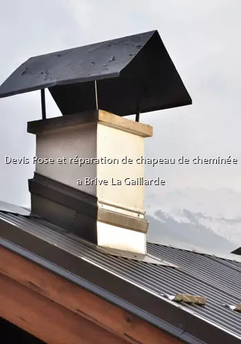 Devis Pose et réparation de chapeau de cheminée a Brive La Gaillarde