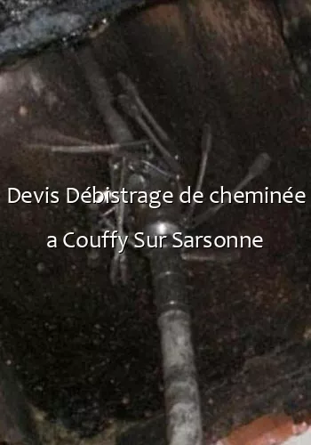 Devis Débistrage de cheminée a Couffy Sur Sarsonne