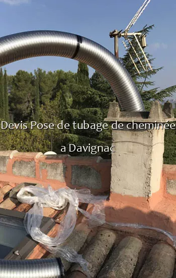 Devis Pose de tubage de cheminée a Davignac