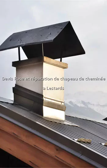 Devis Pose et réparation de chapeau de cheminée a Lestards