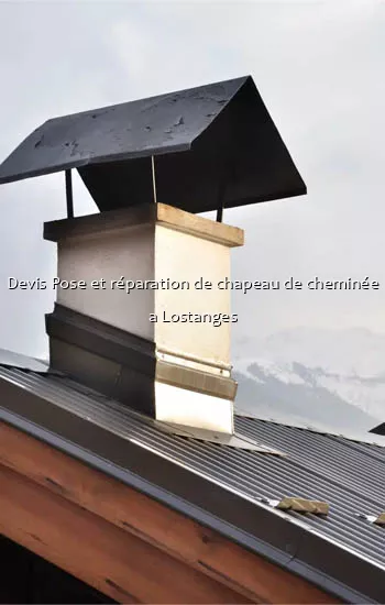 Devis Pose et réparation de chapeau de cheminée a Lostanges