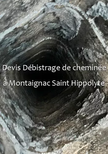 Devis Débistrage de cheminée a Montaignac Saint Hippolyte
