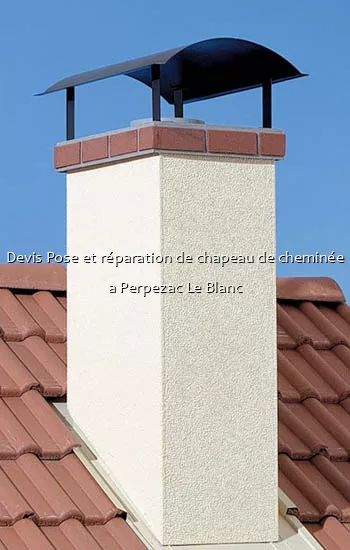 Devis Pose et réparation de chapeau de cheminée a Perpezac Le Blanc