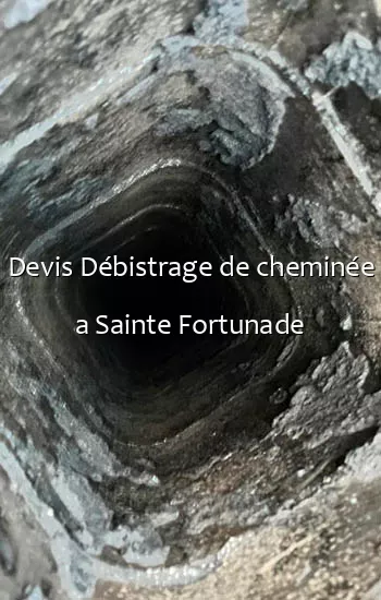 Devis Débistrage de cheminée a Sainte Fortunade