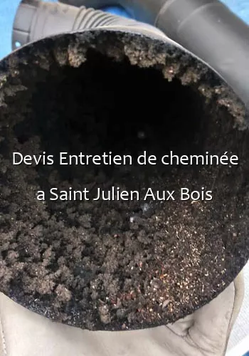 Devis Entretien de cheminée a Saint Julien Aux Bois