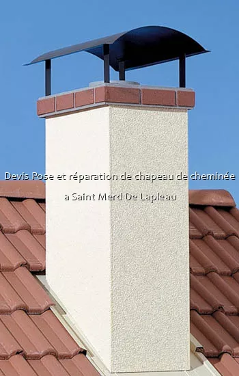 Devis Pose et réparation de chapeau de cheminée a Saint Merd De Lapleau