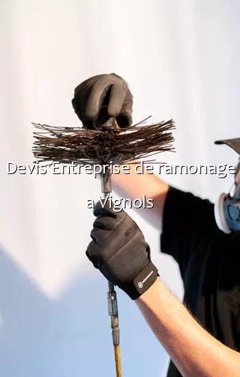 Devis Entreprise de ramonage a Vignols